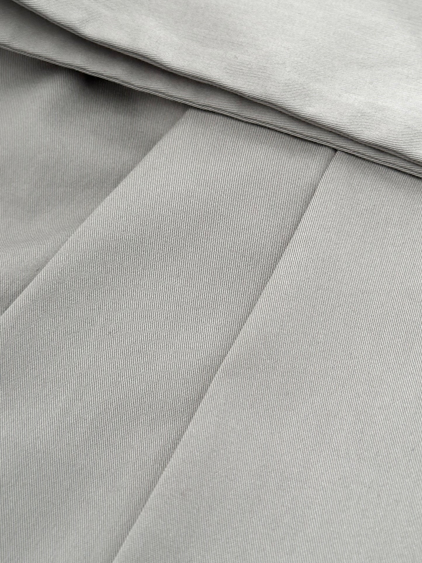 Back Belt Point A-line Skirt (GREY) - ELCY ISLAND