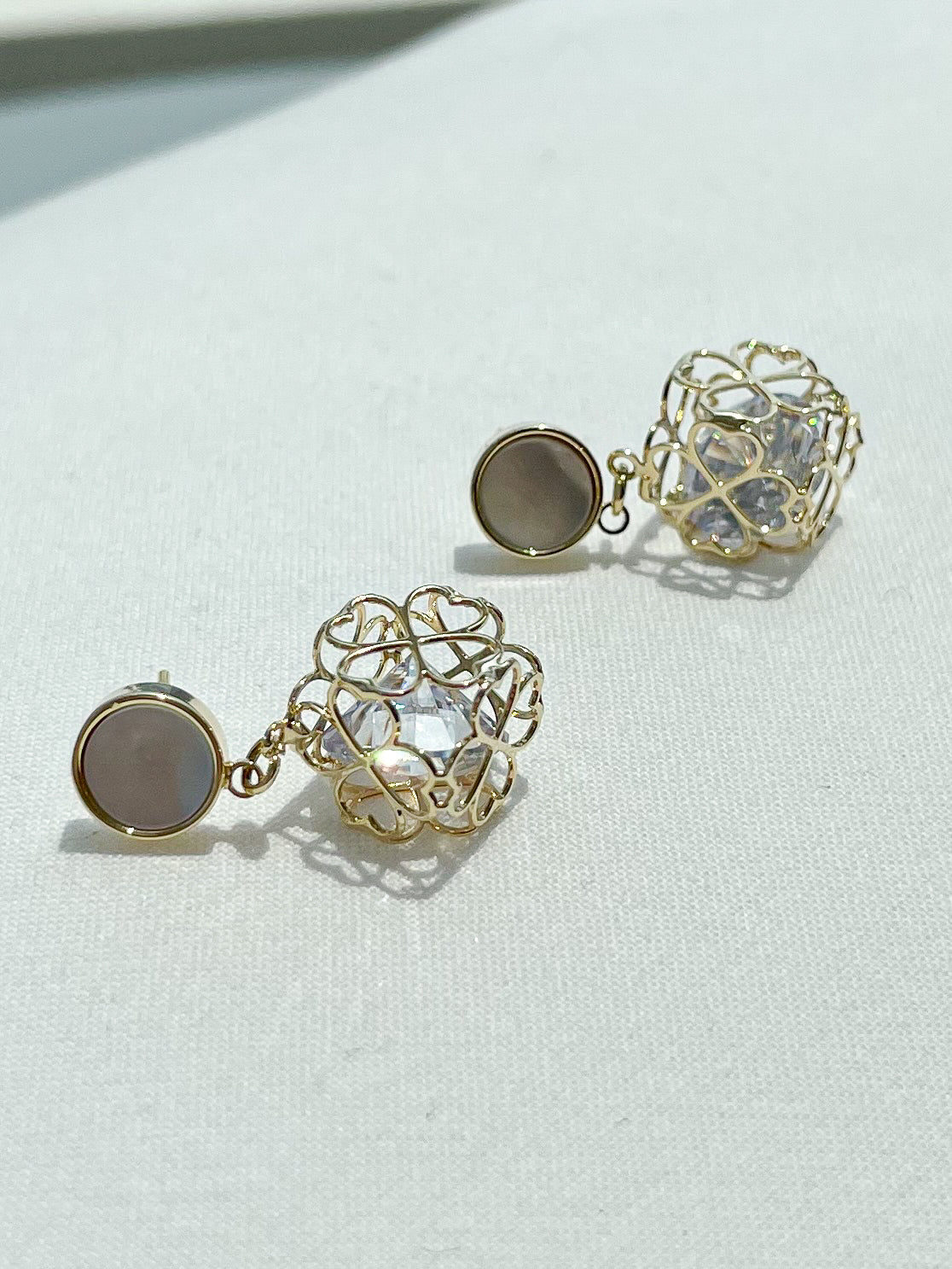 Romantic Heart Oval Earrings - ELCY ISLAND
