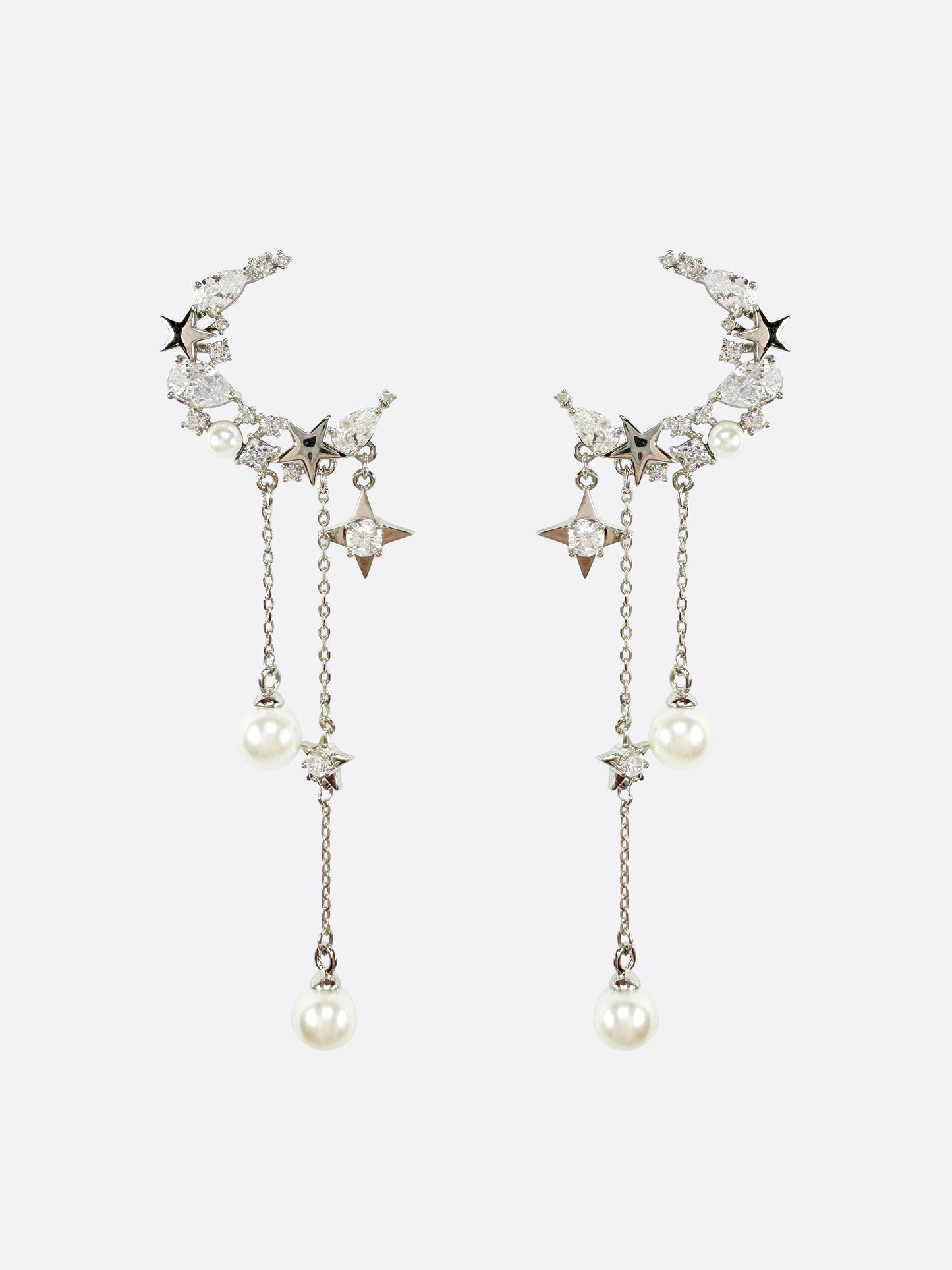 Stellar Moon and Star Earrings - ELCY ISLAND