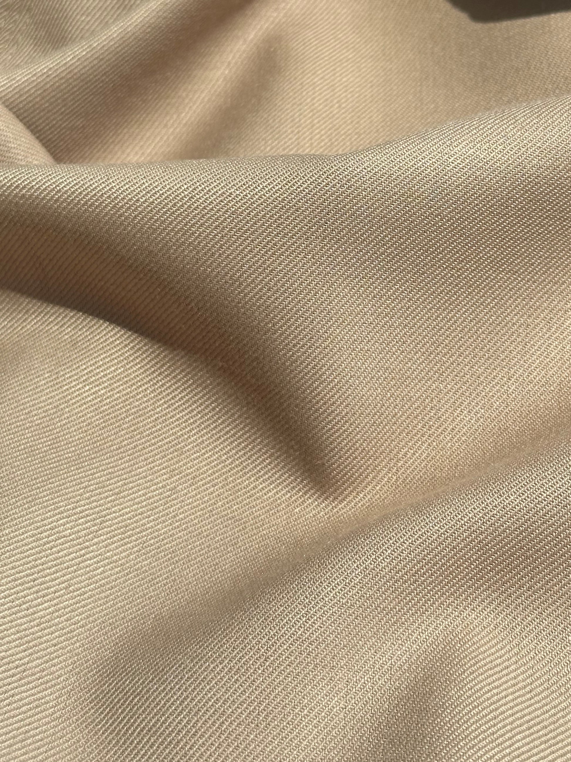Odette Square Neck Wool Blended A-line Dress (BEIGE) - ELCY ISLAND