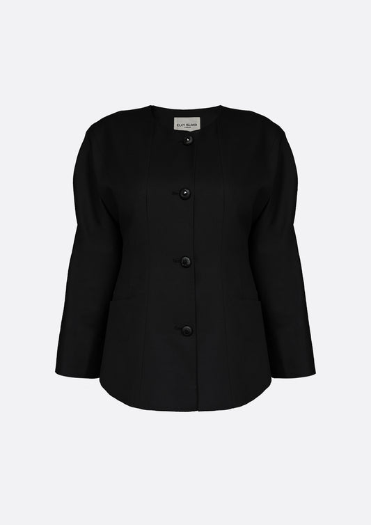 ( 15% OFF)  Signature Tailored Jacket & A-line Skirt - ELCY ISLAND