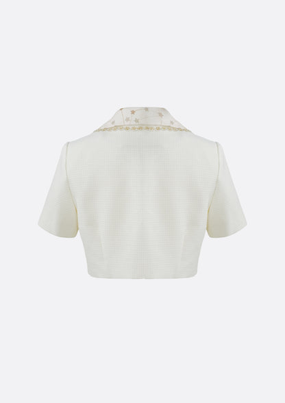 Tweet Jacket Beige - ELCY ISLAND