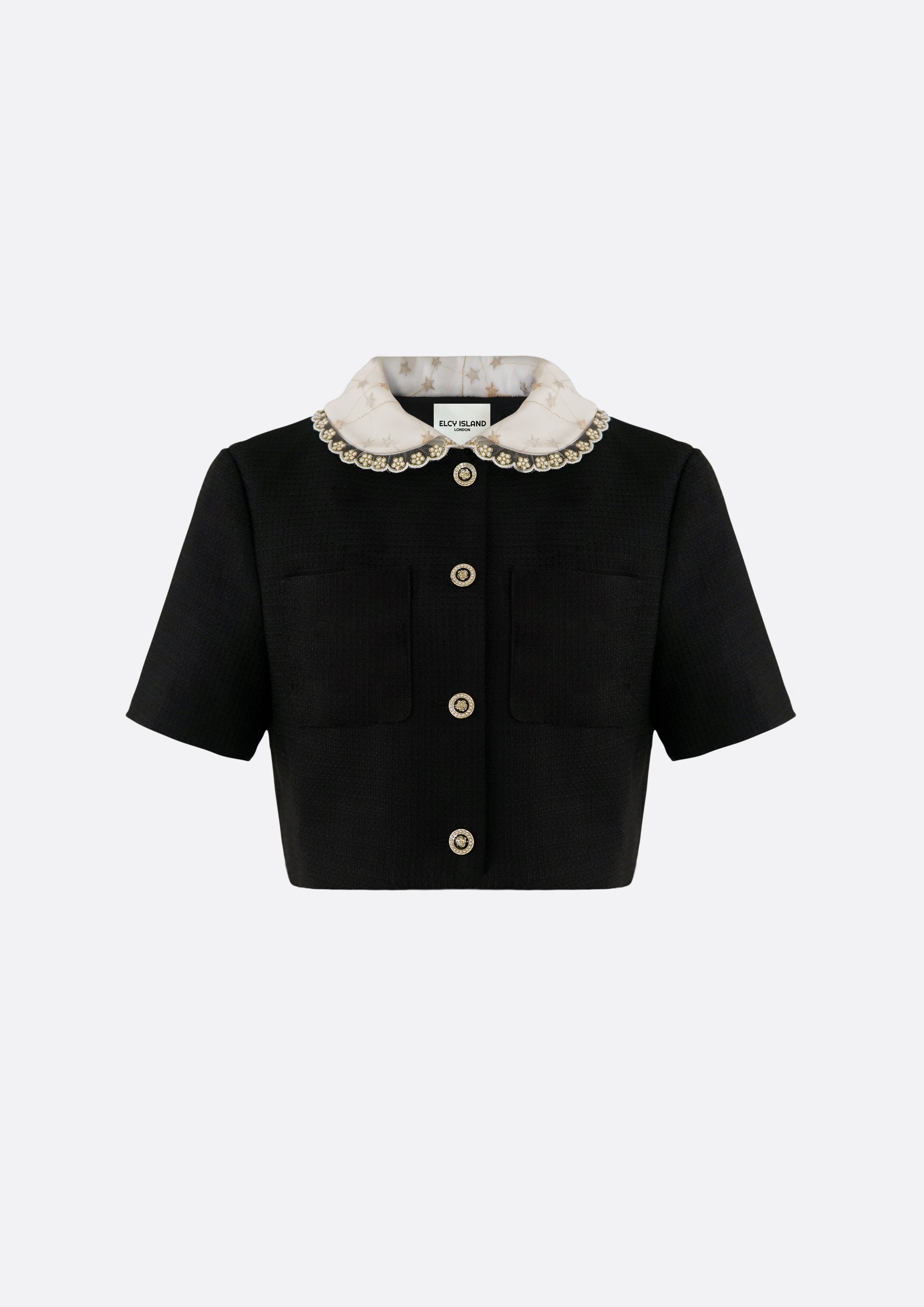 Tweet Jacket Beige - ELCY ISLAND