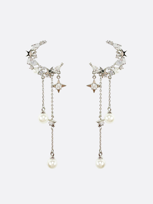 Stellar Moon and Star Earrings - ELCY ISLAND